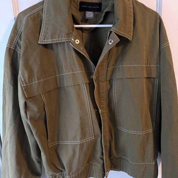 Green Light Weight Fall Jacket - Picture 2 of 5